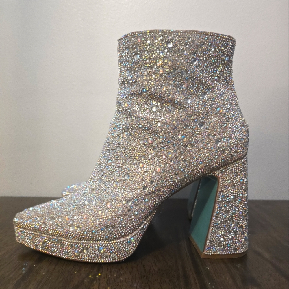 Rhinestone Boots
